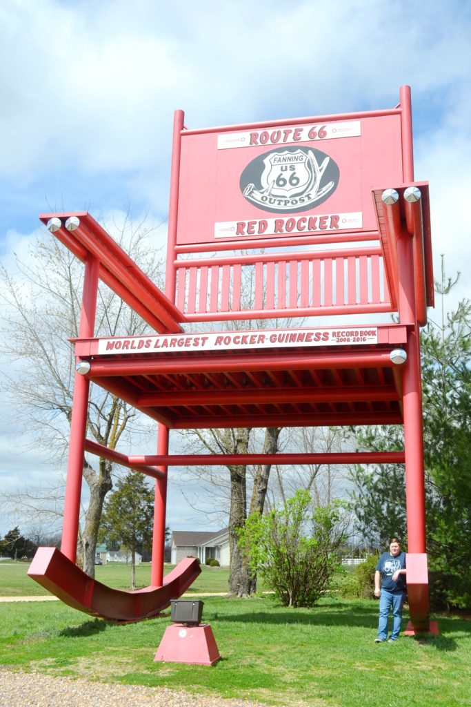 Route 66 Red Rocker