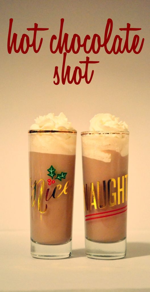 Hot chocolate shot recipe