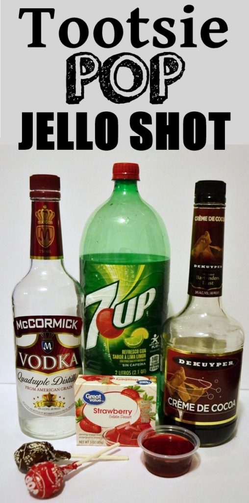 Tootsie Pop Jello Shot Recipe