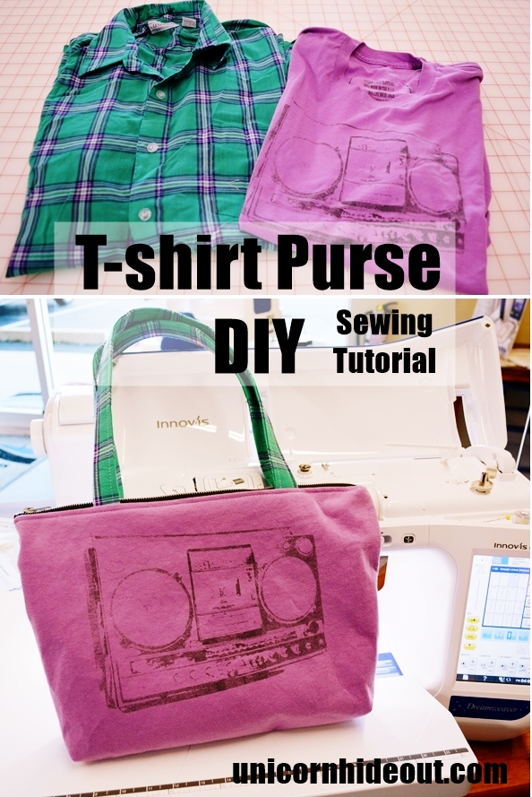 DIY T-shirt Purse Tutorial