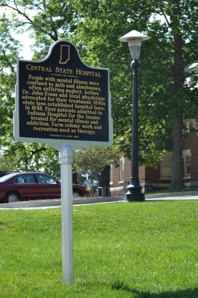 Central State Hospital Sign