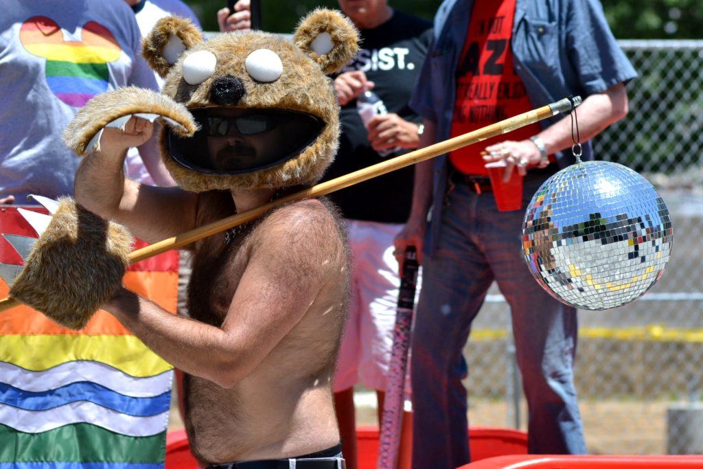 St. Louis Pride Parade Disco ball