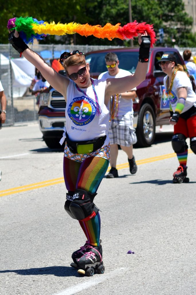 St. Louis Pride Parade Roller Derby