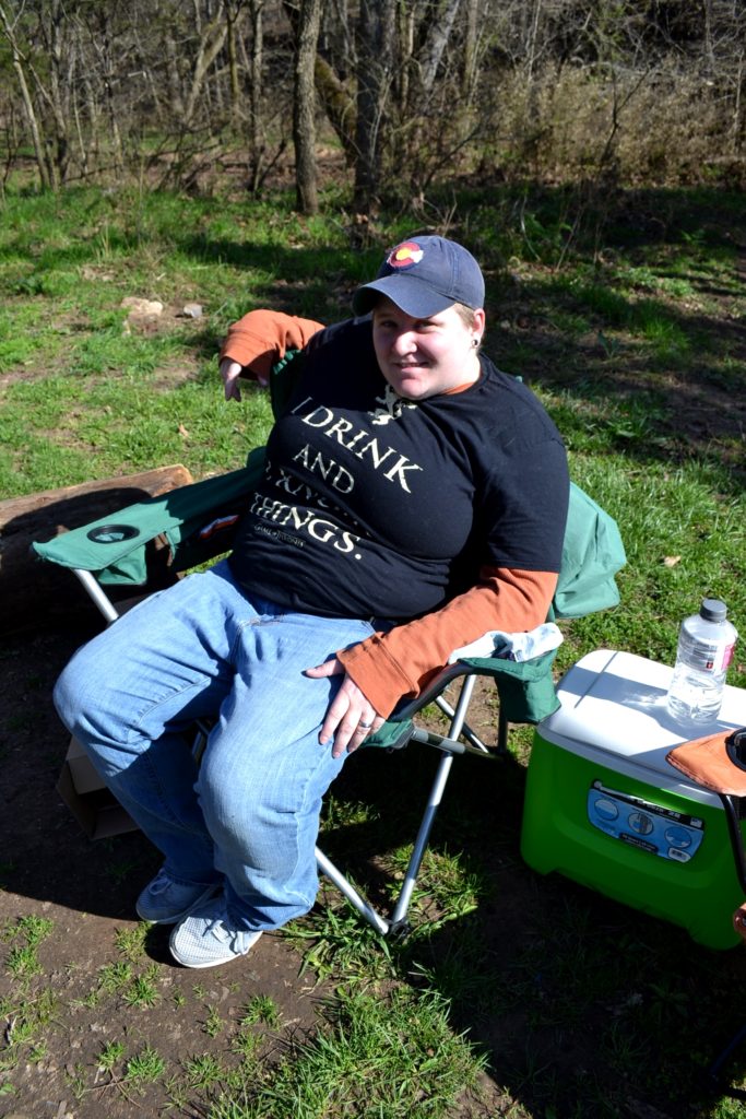 First Time Camping at Busiek State Forest