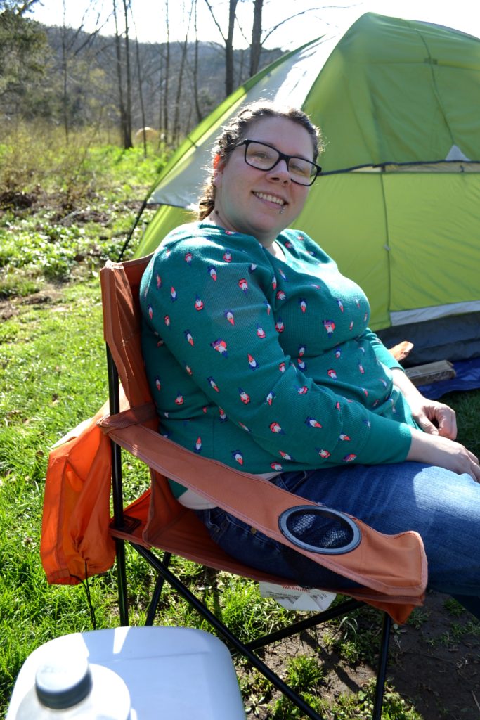 First Time Camping at Busiek State Forest