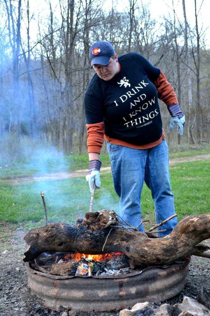 First Time Camping at Busiek State Forest