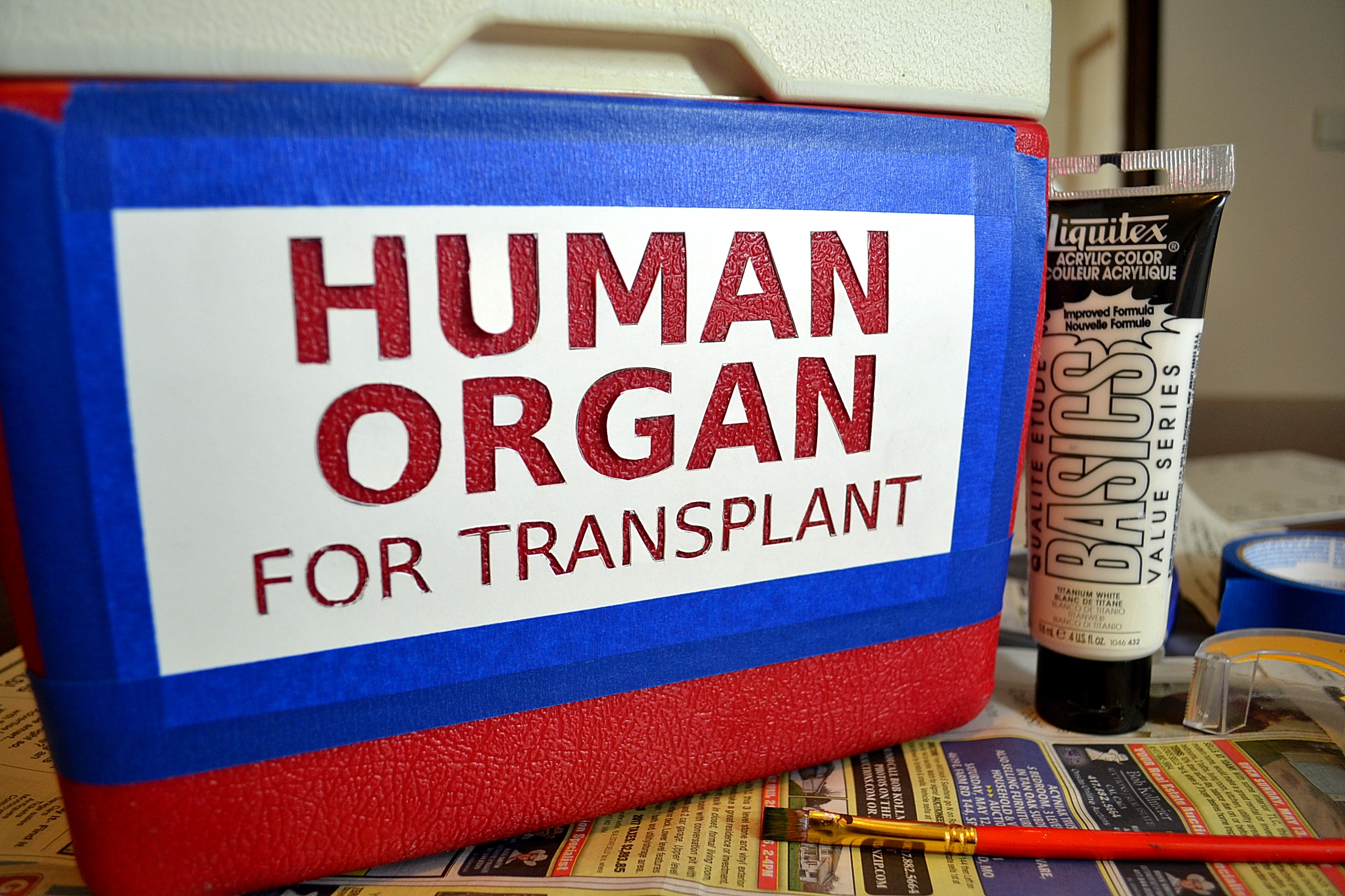 DIY Human Organ Cooler