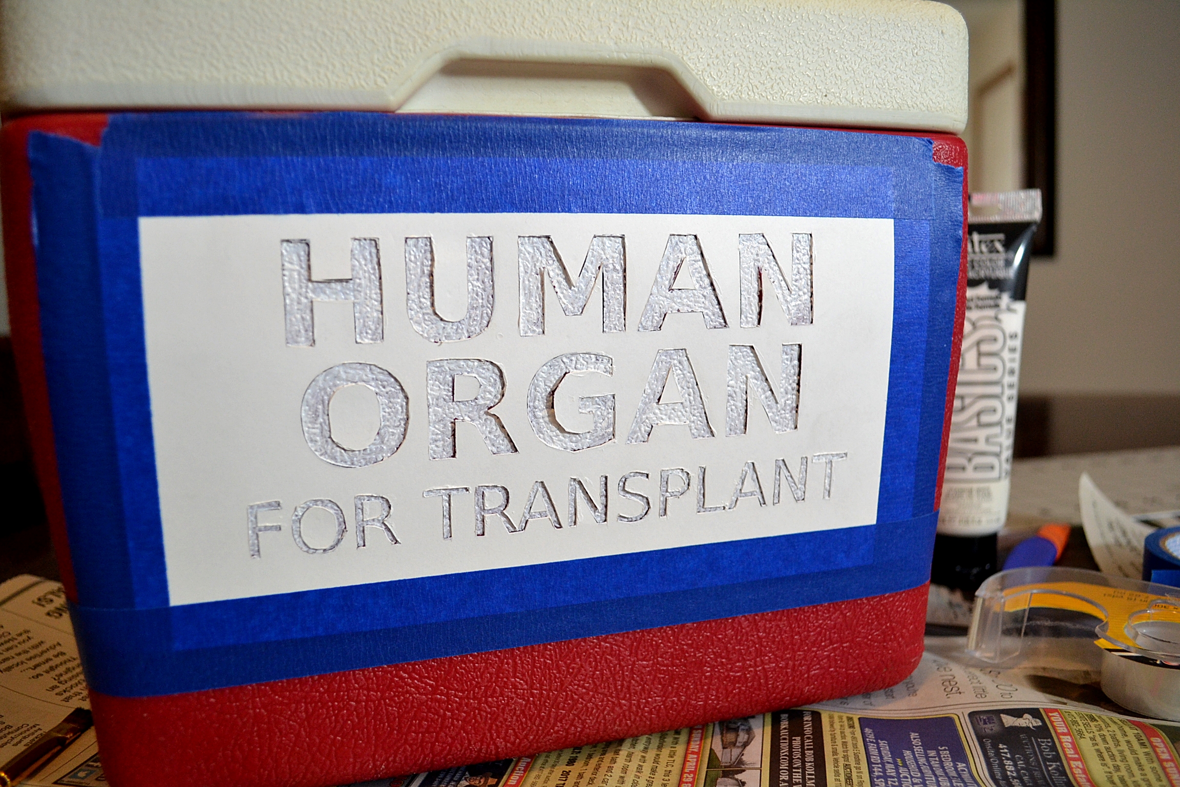 DIY Human Organ Cooler