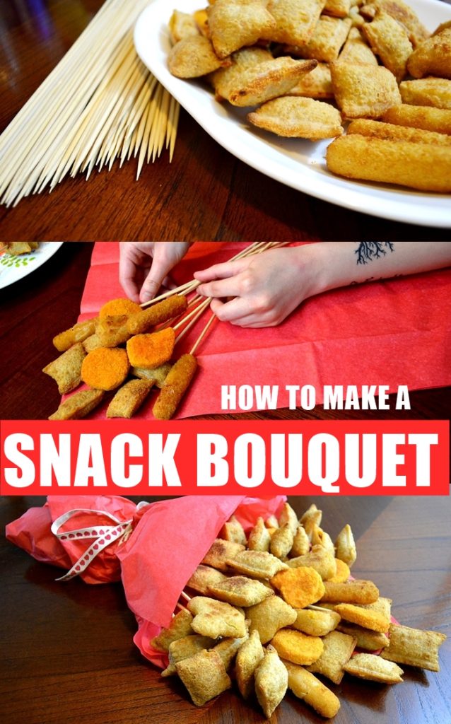 Snack Bouquet How To | Unicorn Hideout