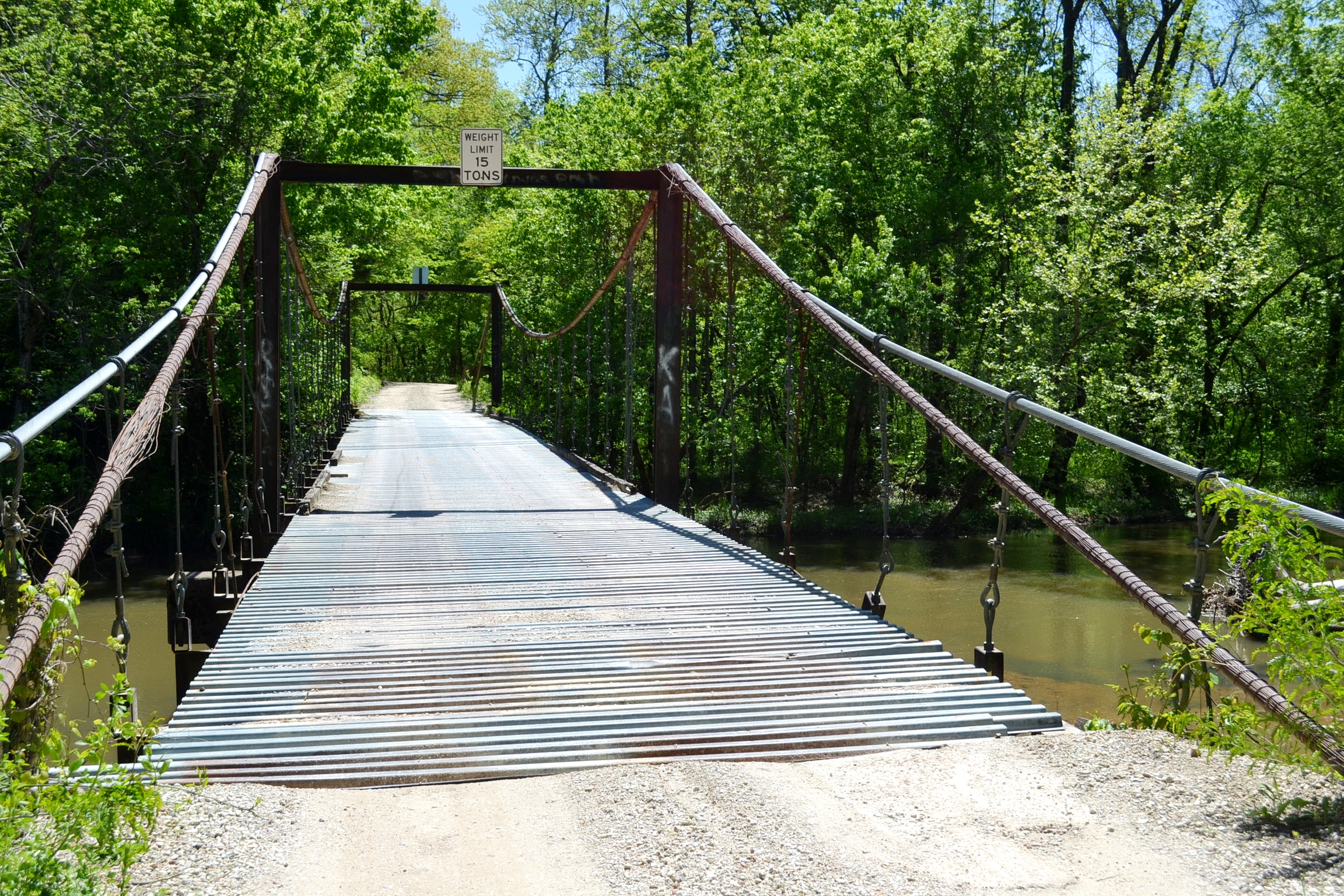 Swinging Bridges in Missouri