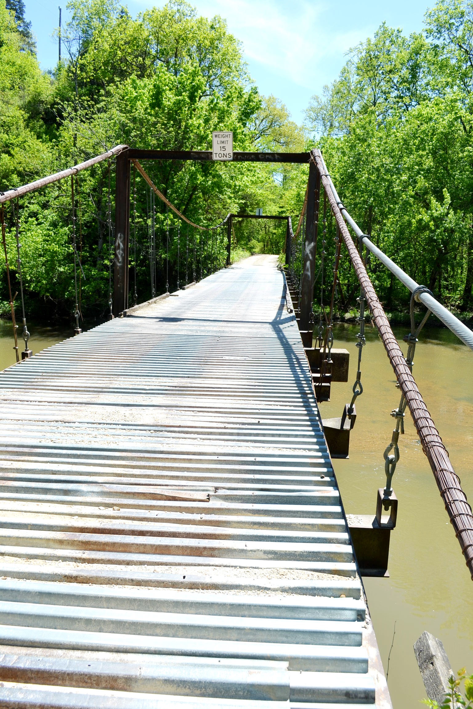 Swinging Bridges in Missouri 