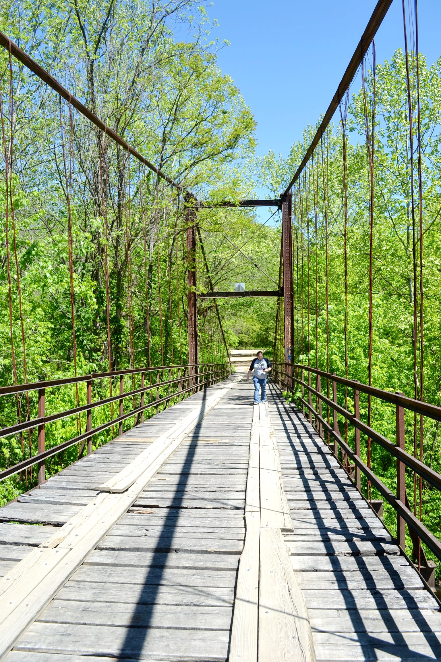 Swinging Bridges in Missouri 