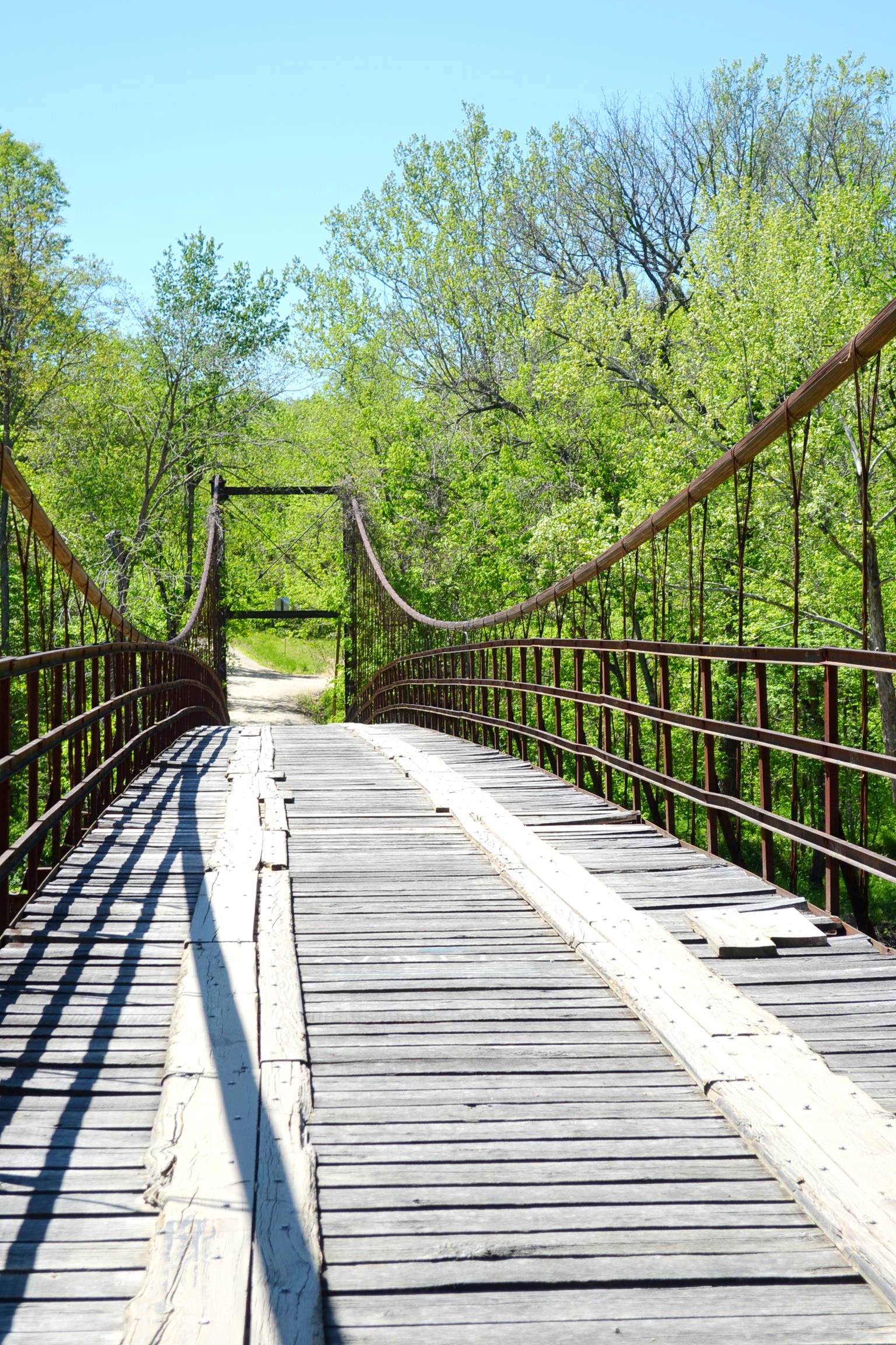 Swinging Bridges in Missouri 