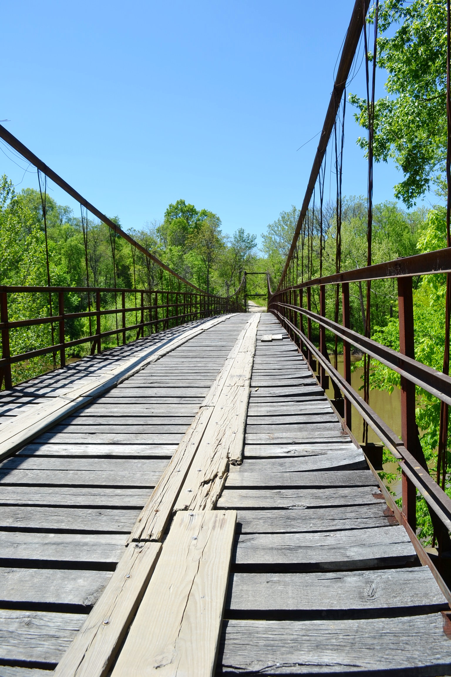 Swinging Bridges in Missouri 