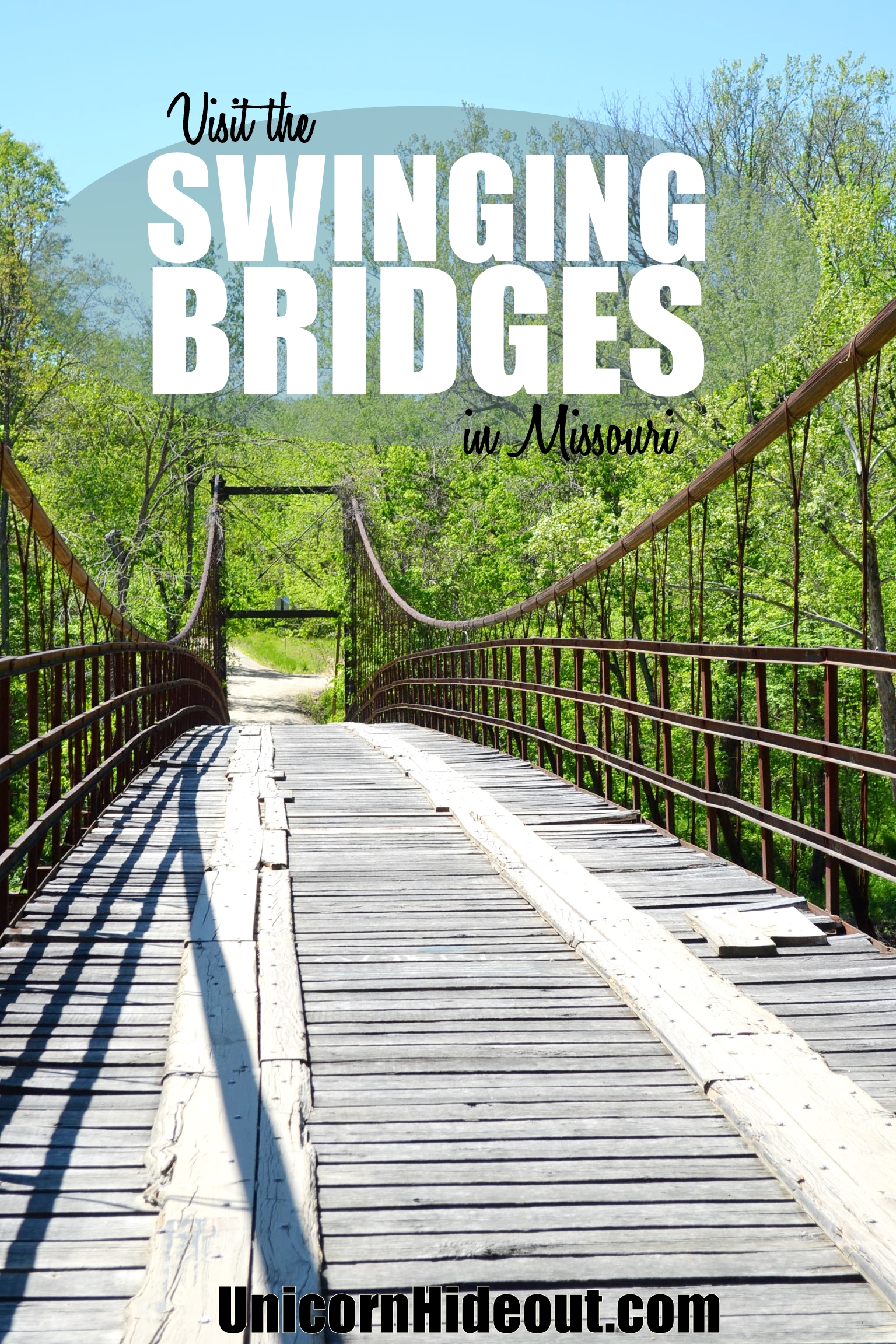 Swinging Bridges in Missouri