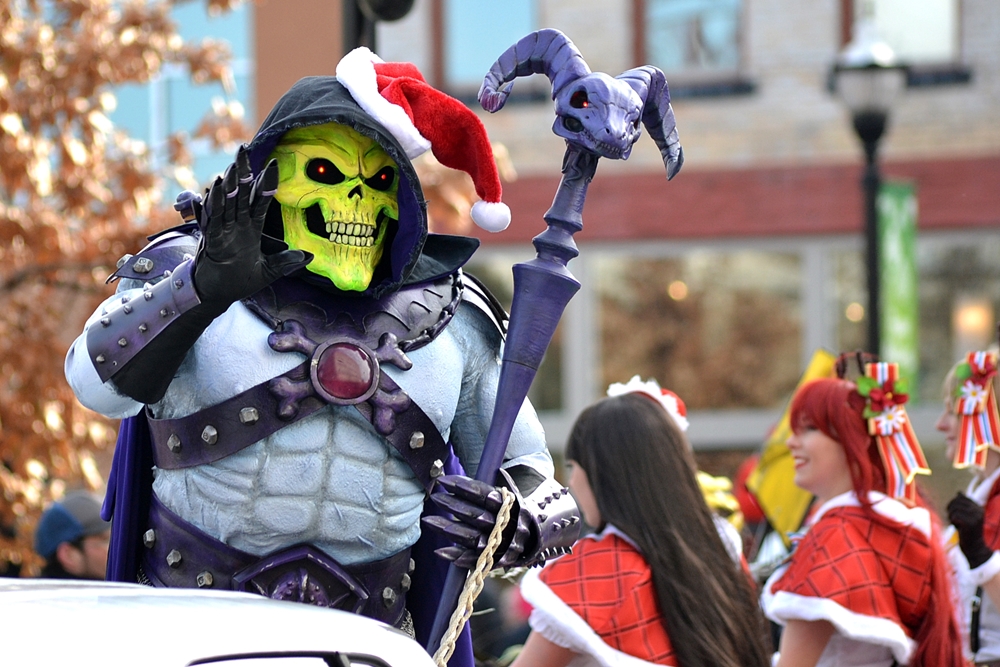 Springfield Christmas Parade 2018 Skeletor