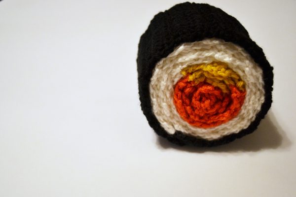 Sushi Scarf Free Crochet Pattern