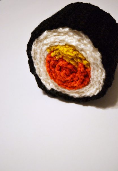 Sushi Scarf Free Crochet Pattern