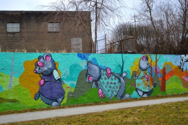 Mother Goose Land Mural by Steve Ehret