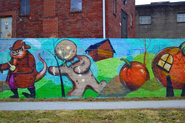 Mother Goose Land Mural by Steve Ehret