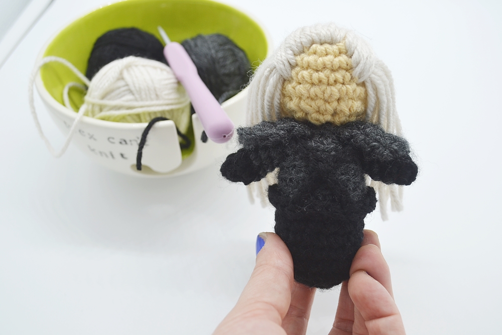 crochet using black yarn｜TikTok Search