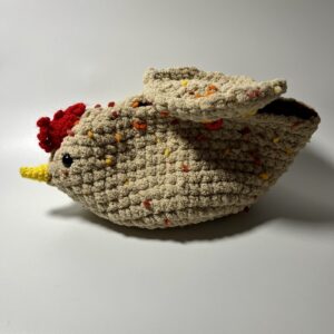 Tiny the Misfit Storage Chicken, Handmade